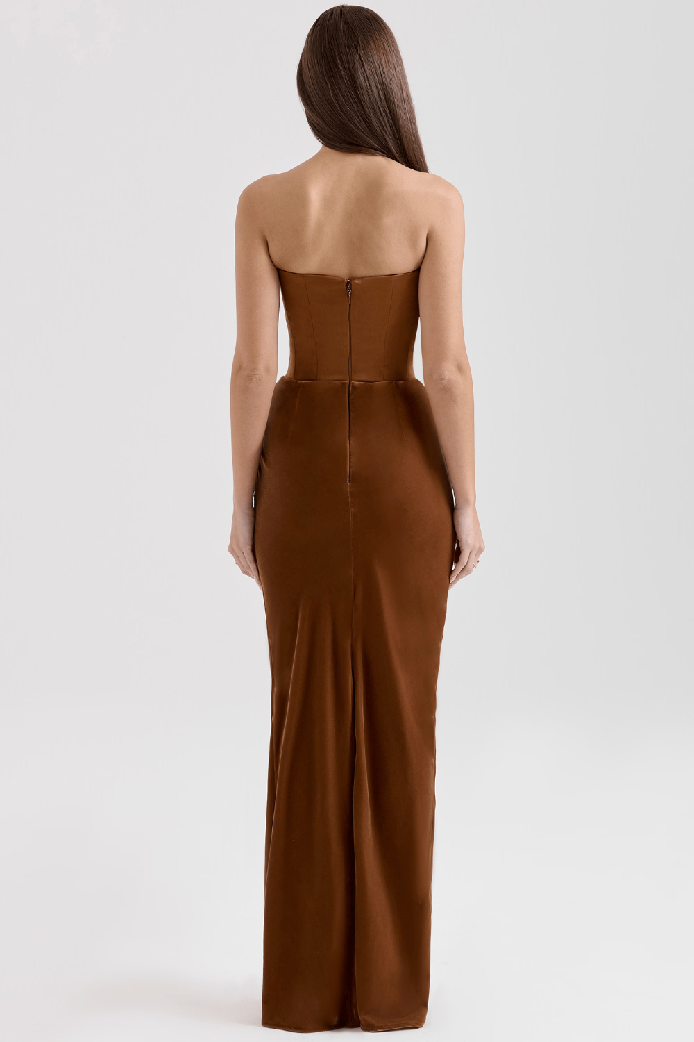 Serene Satin Maxi Dress