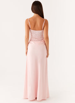 Romy Lace Bodice Maxi Dress