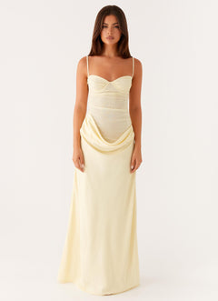 Romy Lace Bodice Maxi Dress