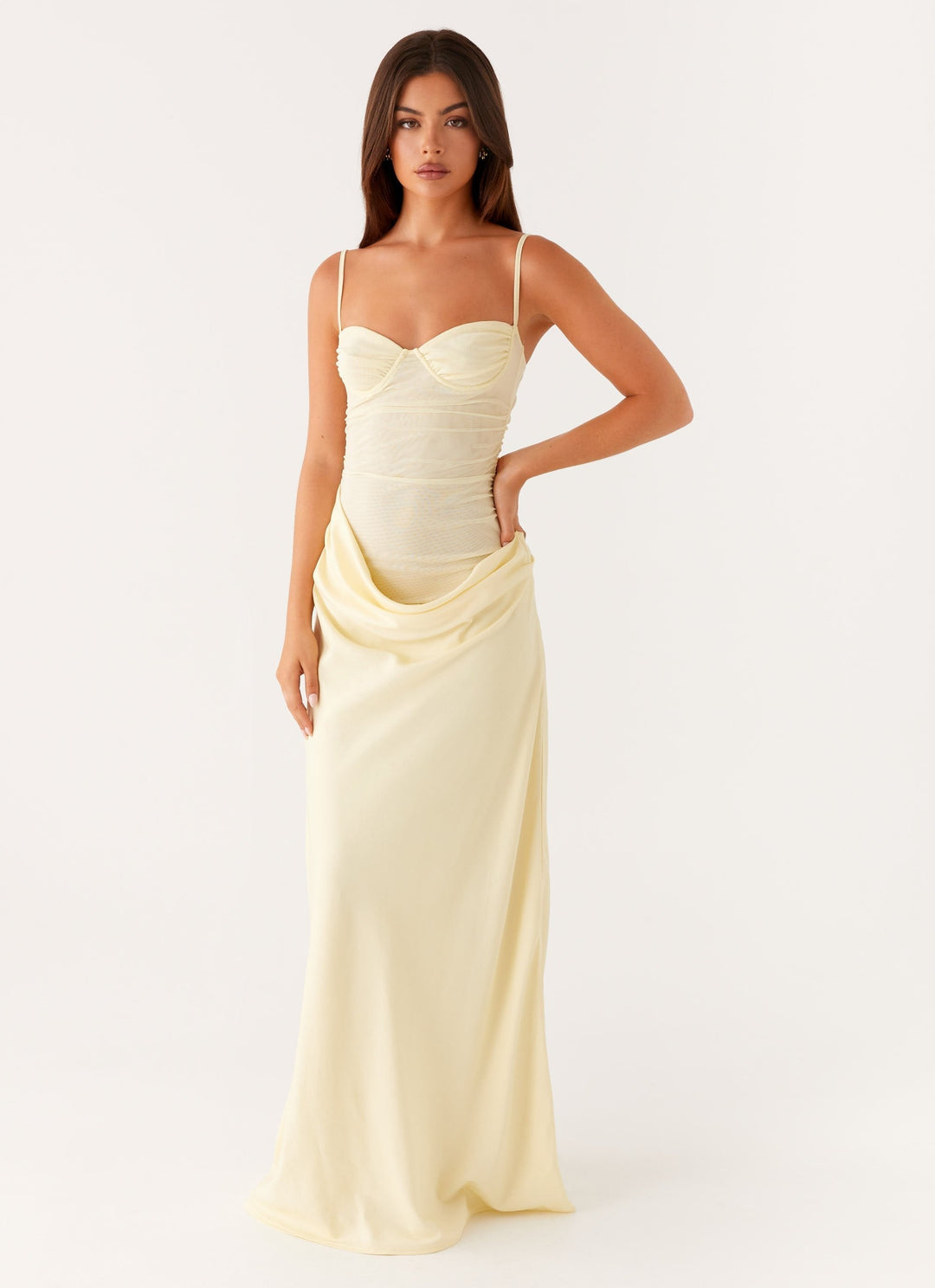 Romy Lace Bodice Maxi Dress