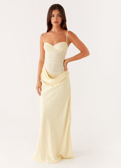 Romy Lace Bodice Maxi Dress