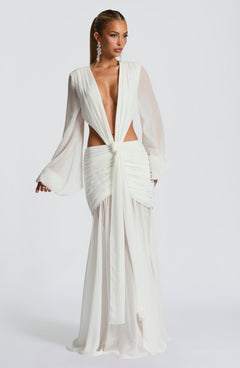 Mariana Chiffon Maxi Dress
