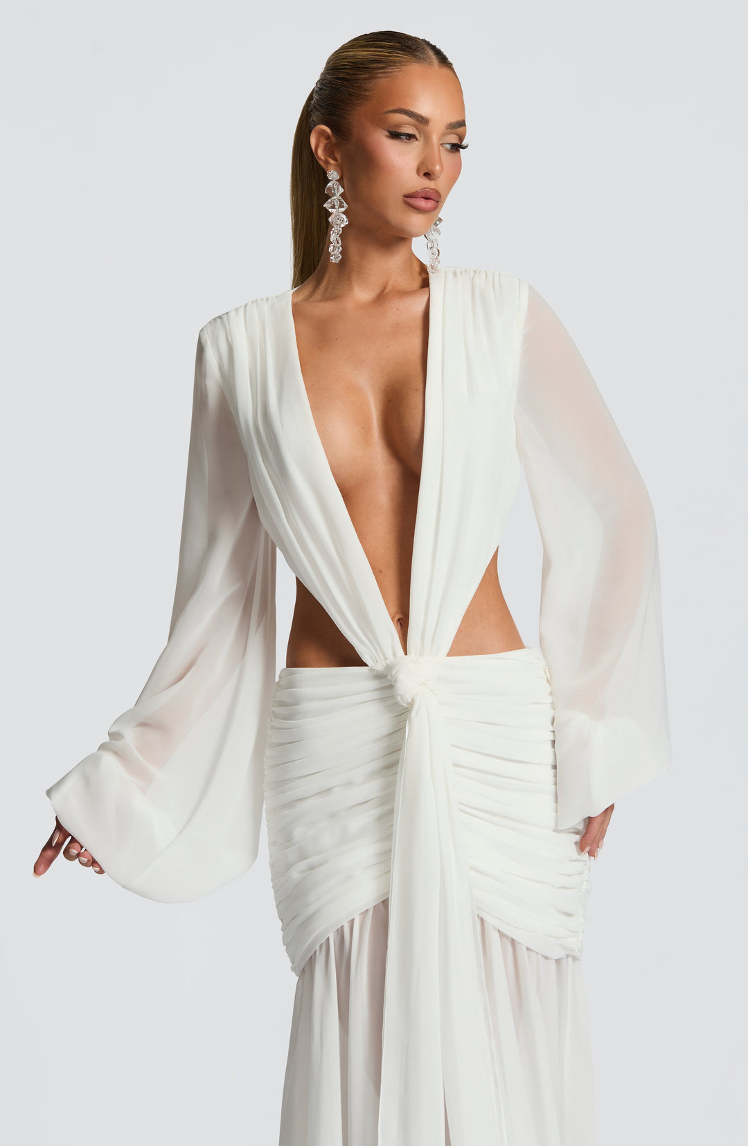 Mariana Chiffon Maxi Dress