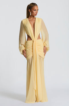 Mariana Chiffon Maxi Dress