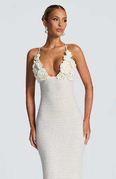Elysia Crochet Maxi Dress