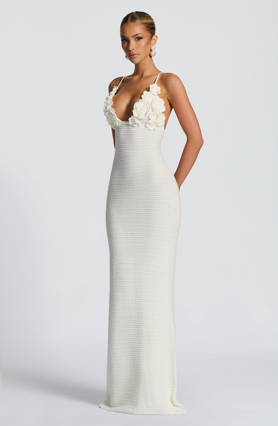 Elysia Crochet Maxi Dress