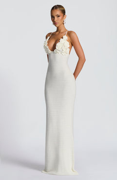 Elysia Crochet Maxi Dress