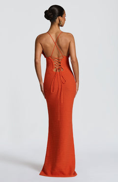 Elysia Crochet Maxi Dress