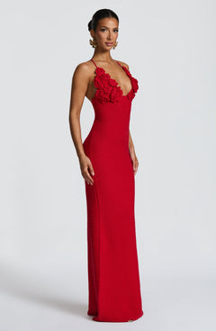 Elysia Crochet Maxi Dress