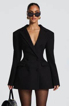 Elvira Double-Breasted Blazer Dress