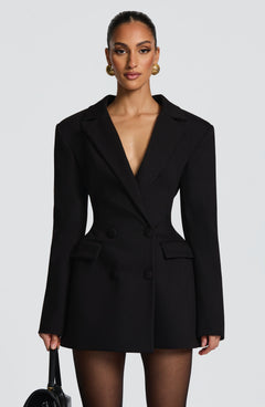 Elvira Double-Breasted Blazer Dress