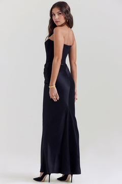 Serene Satin Maxi Dress