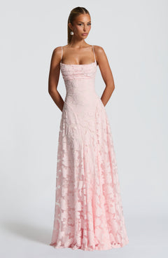 Elise Open-Back Maxi Dress