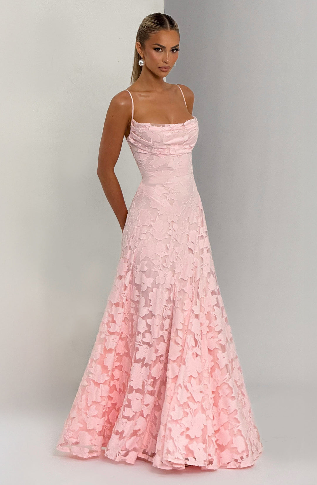Elise Open-Back Maxi Dress