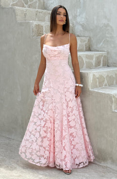 Elise Open-Back Maxi Dress