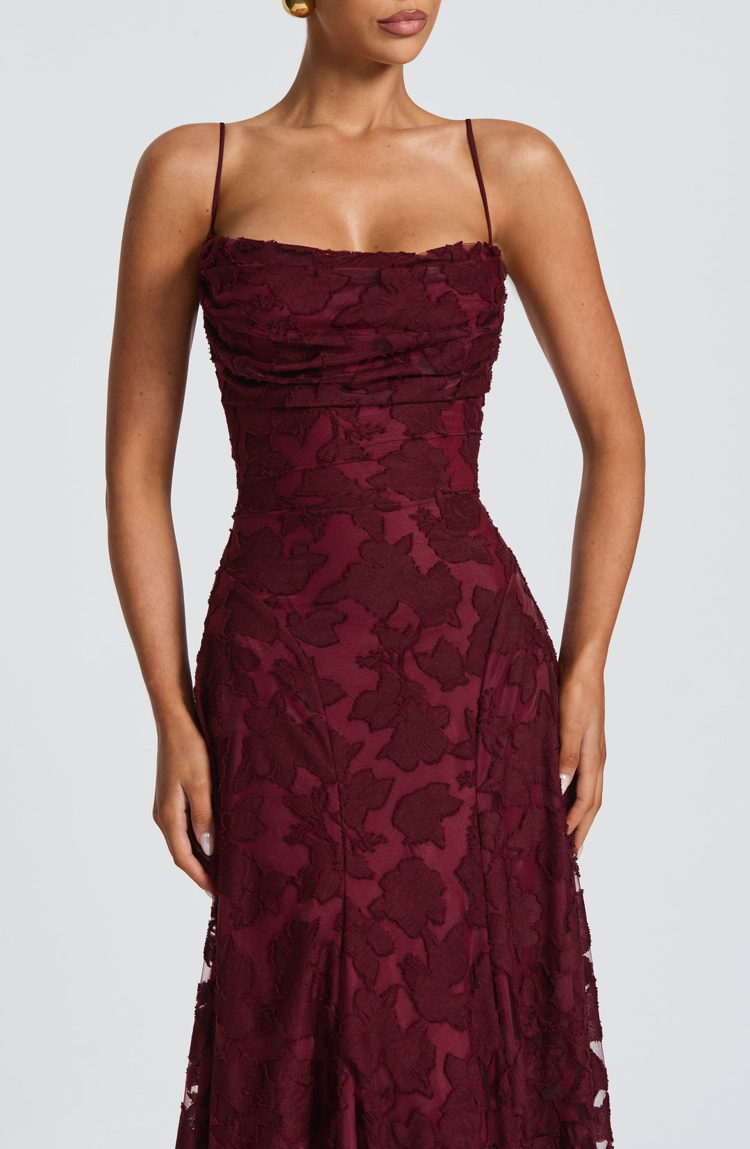 Elise Open-Back Maxi Dress