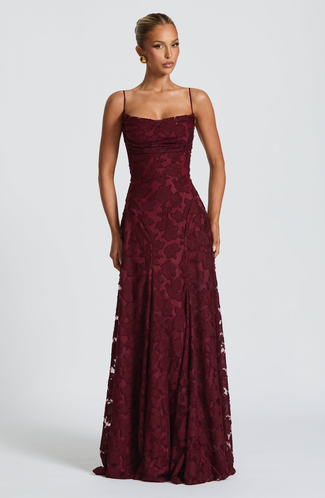 Elise Open-Back Maxi Dress