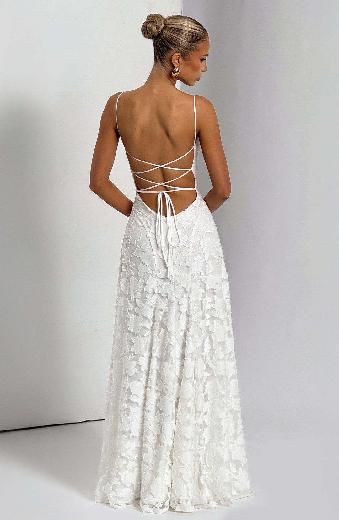 Elise Open-Back Maxi Dress