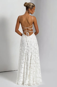 Elise Open-Back Maxi Dress