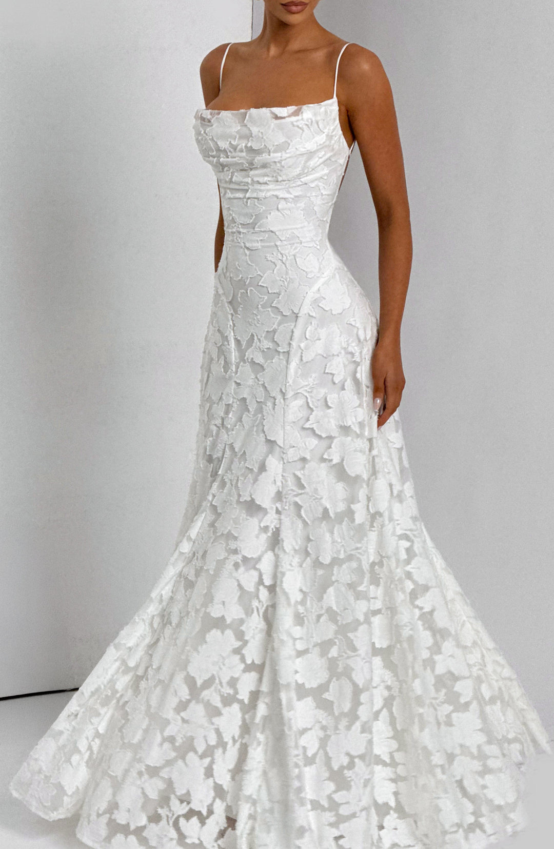 Elise Open-Back Maxi Dress