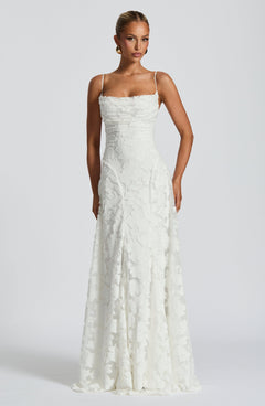 Elise Open-Back Maxi Dress