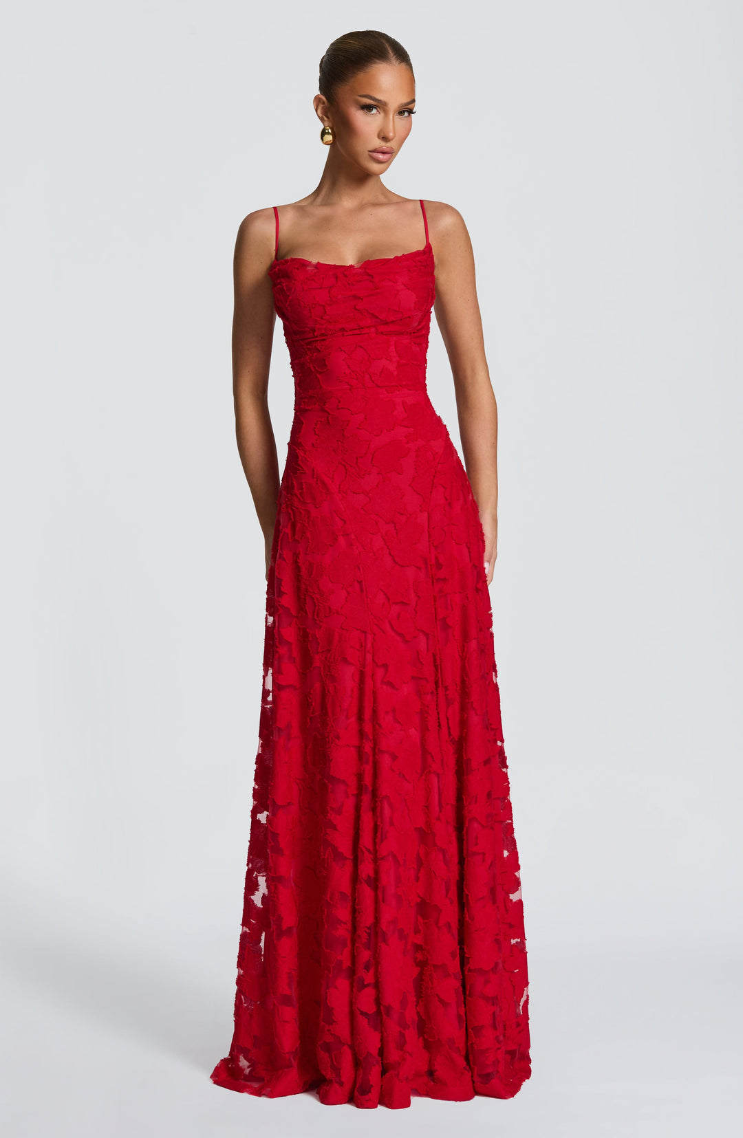 Elise Open-Back Maxi Dress