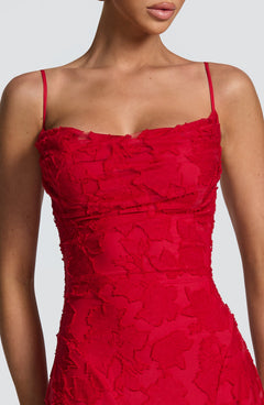 Elise Open-Back Maxi Dress