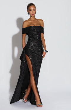 Kelly Bardot Maxi Dress