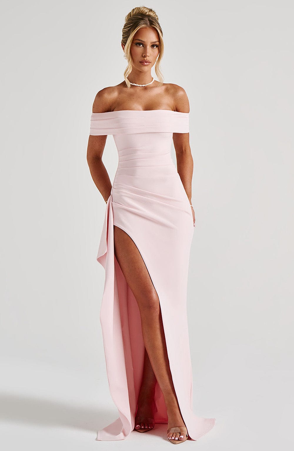 Kelly Bardot Maxi Dress
