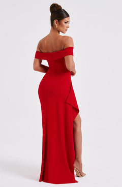 Kelly Bardot Maxi Dress