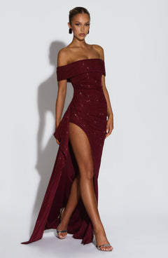 Kelly Bardot Maxi Dress