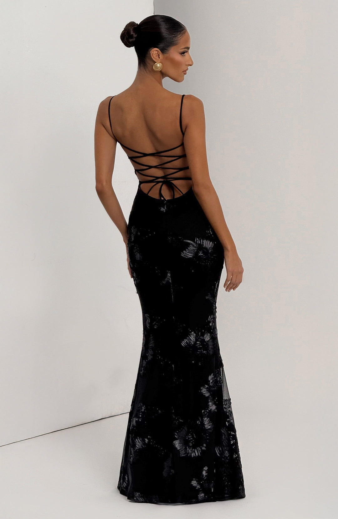 Mirelle Corset Flare Maxi Dress