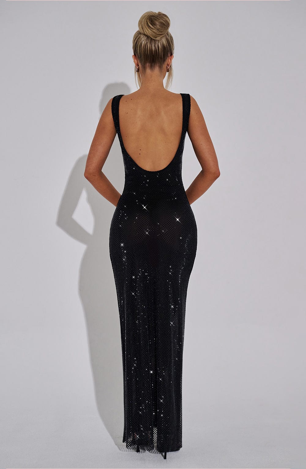 Lumina Shimmer Maxi Dress
