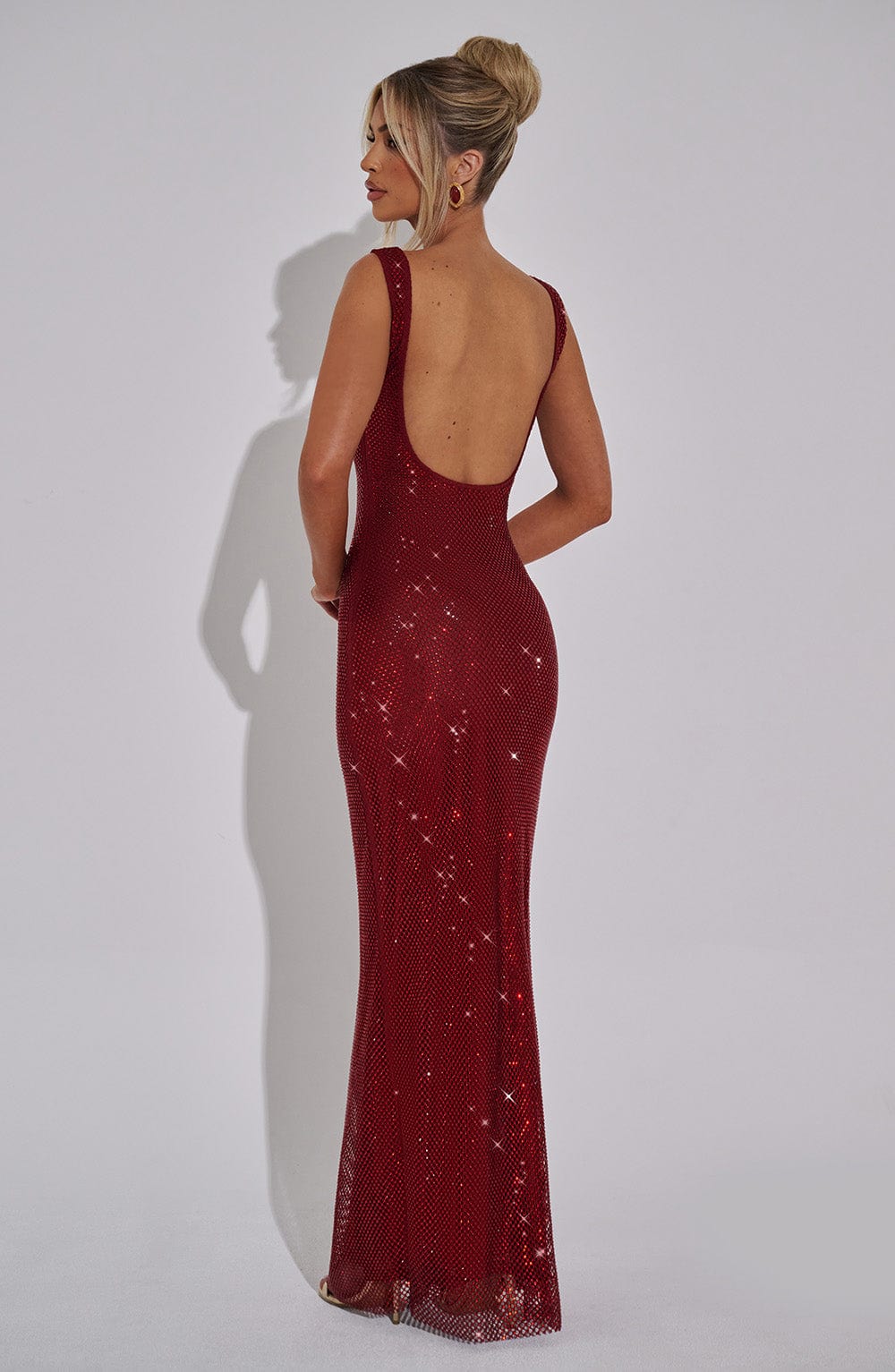 Lumina Shimmer Maxi Dress