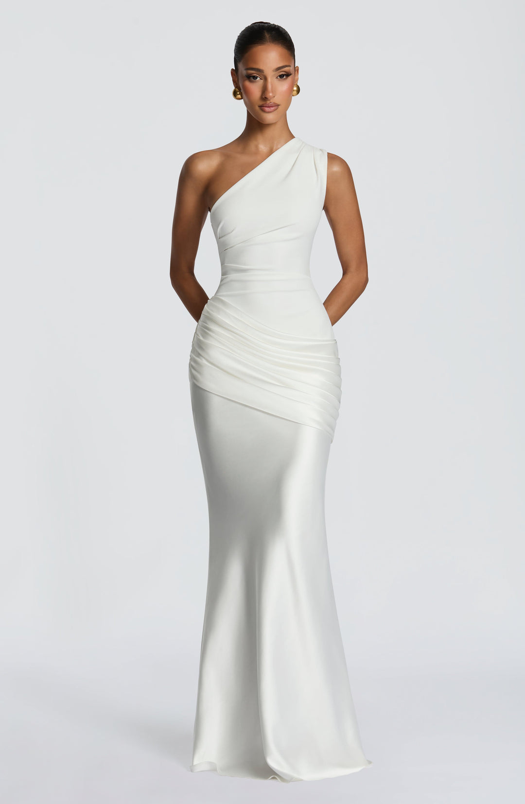 Abbey One-Shoulder Maxi Dress