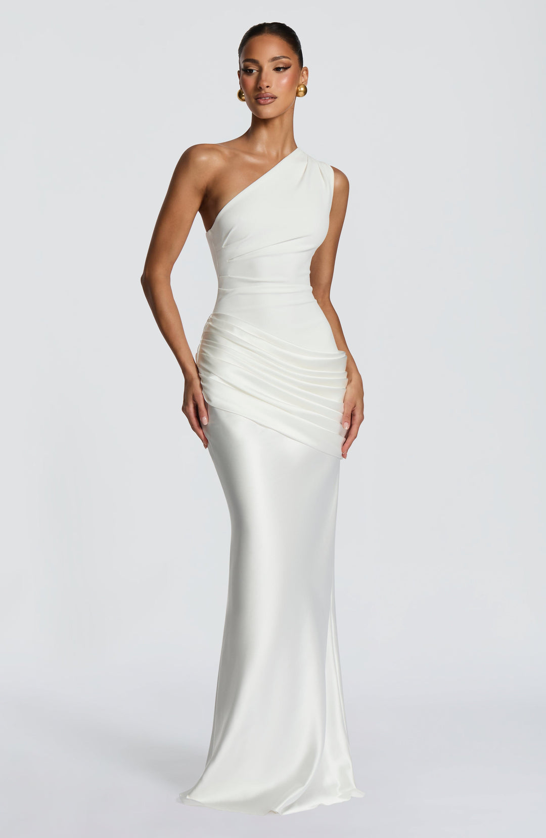 Abbey One-Shoulder Maxi Dress
