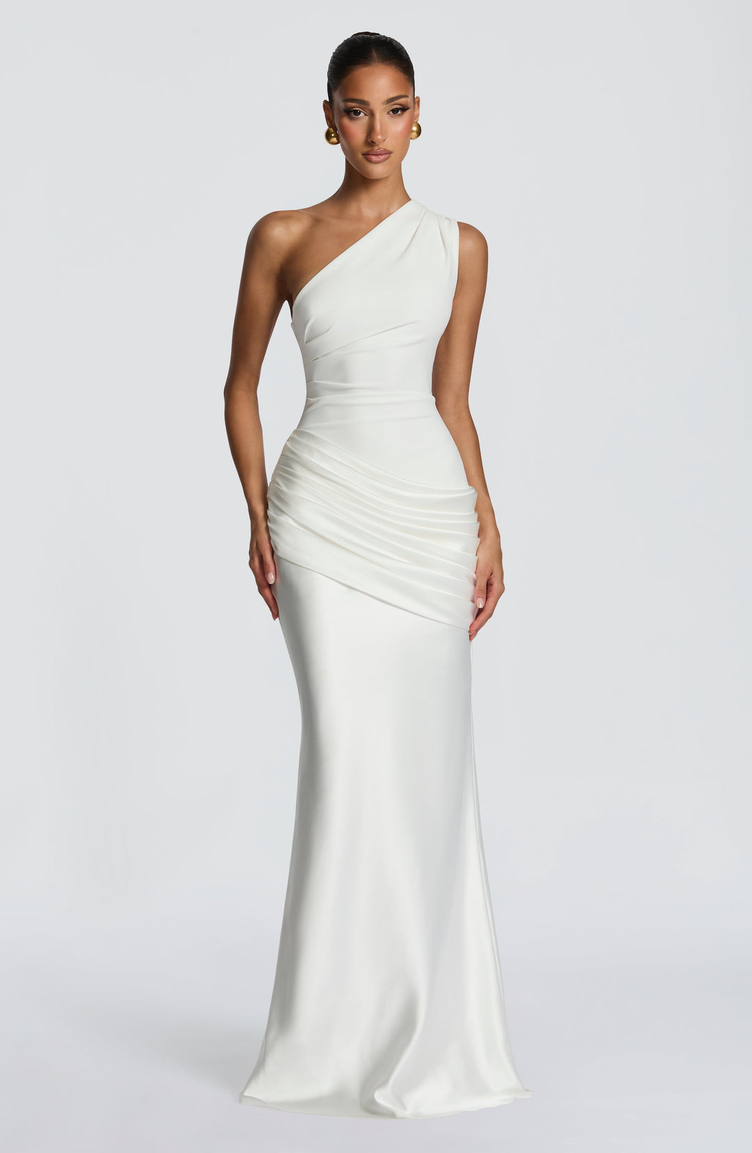Abbey One-Shoulder Maxi Dress