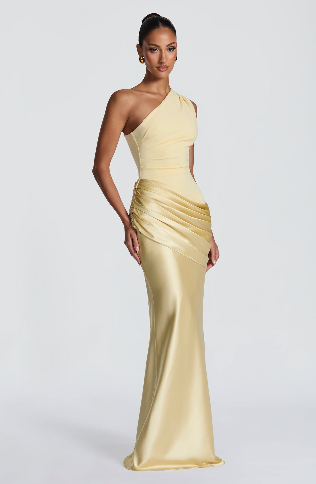 Abbey One-Shoulder Maxi Dress