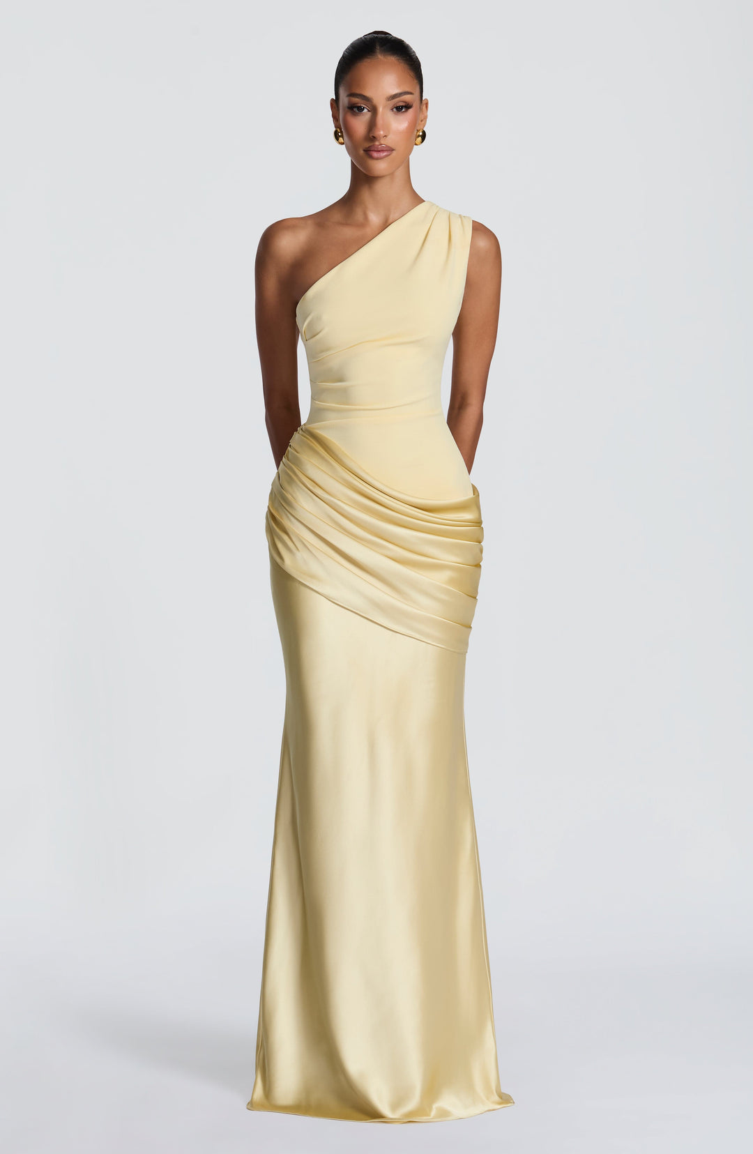 Abbey One-Shoulder Maxi Dress