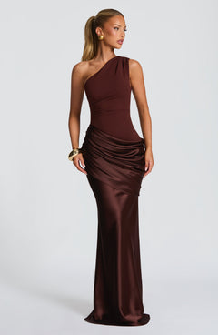 Abbey One-Shoulder Maxi Dress