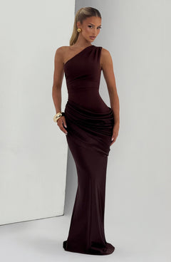 Abbey One-Shoulder Maxi Dress