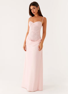 Romy Lace Bodice Maxi Dress