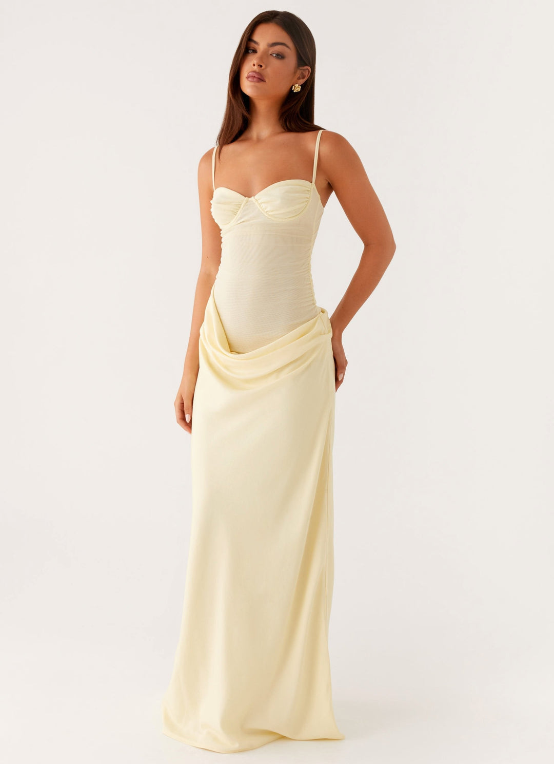 Romy Lace Bodice Maxi Dress