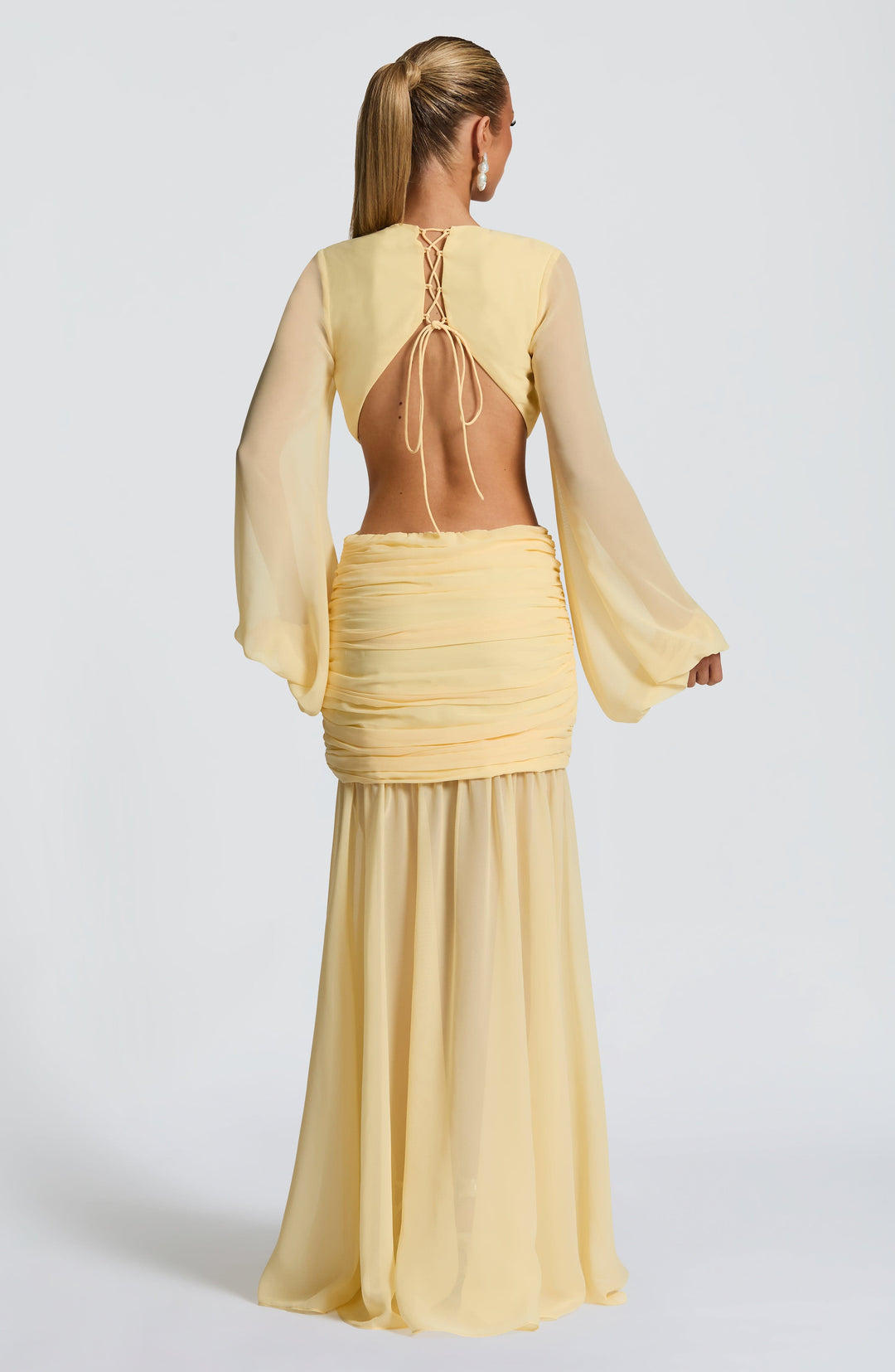 Mariana Chiffon Maxi Dress