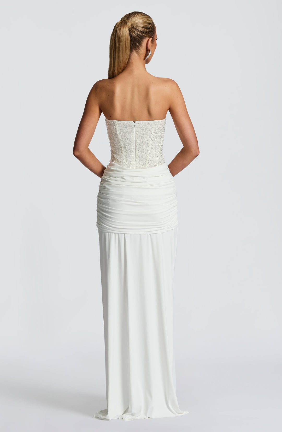 Soraya Embellished Corset Maxi Dress
