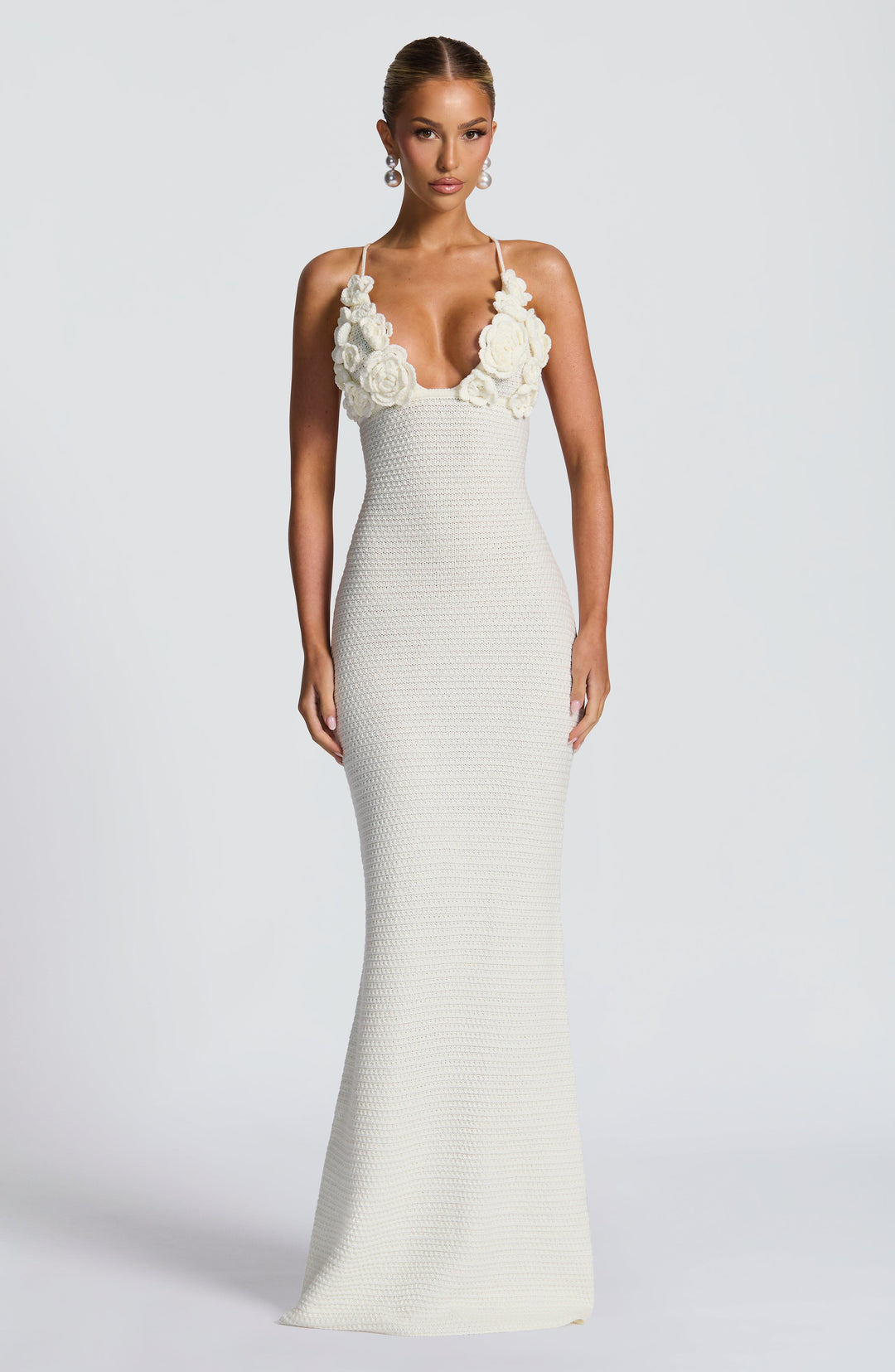 Elysia Crochet Maxi Dress
