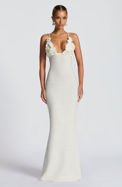 Elysia Crochet Maxi Dress