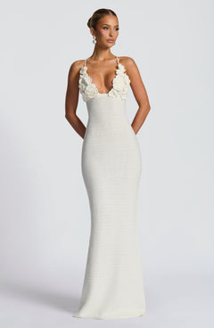Elysia Crochet Maxi Dress