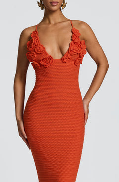 Elysia Crochet Maxi Dress