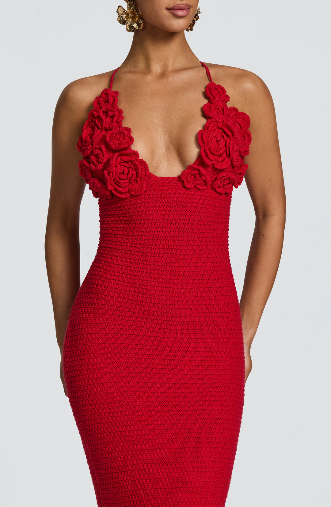 Elysia Crochet Maxi Dress